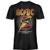 AC/DC T Shirt Ufficiale for Those About To Rock. Maglia Unisex in Cotone. Maglietta Rock vestibilità Regular per Adulto e Ragazzo M