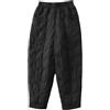 Generisch Piumino da donna invernale, pantaloni termici in piuma d'oca, pantaloni da neve comprimibili, a vita alta, caldi, pantaloni da jogging, antivento, impermeabili, caldi