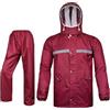 Vhersily Set Impermeabile Unisex Con Cappuccio Per Camminare, Alla Moda, Antipioggia Separato, Per Pioggia Pesante, per Trekking aperto Ciclismo, Per Autunno e Inverno, Da Lavoro, Comodi