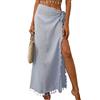 TBSCWYF Pareo Mare Donna Beach Wrap Sarong Lungo da Spiaggia Chiffon Tinta Unita Multiuso Bikini Cover Up Costume da Bagno Coprire Copricostumi Abito da Spiaggia Hawaiano