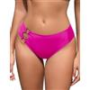 SHEKINI Donna Alta Vita Bikini cappuccia Tagliato Anello Metallo Abito da Bagno Bottiglie da Bagno