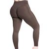 LEELA LAB, Leggings Push-Up Donna Curvy, Effetto Modellante, Elasticizzati, Ideali per Fitness, Yoga e Look Sportivi, con Tecnologia Seamless, Made in Italy