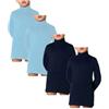 BIMBISSIMI 1 Set da 4 lupetti Bambino/Bambina in Caldo Cotone da 3 a 16 Anni.