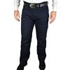 Mastino Pantaloni Uomo Elasticizzati 5 Tasche Regular Fit 46 48 50 52 54 56 58 60 62 64 (48 - Blu)