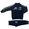 GIVOVA Tuta Bambino Felpata Blu Full Zip