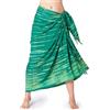 PANASIAM Sarong tiedye style, green light green, 190x116cm