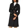 Orolay Trench Lungo da Donna con Cintura Trench Leggero Doppiopetto con Spolverino