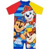 Paw Patrol Costume Piscina Bambino | Costume Bagno Rubble Marshall e Chase | Costumi Interi | Blu 5-6 Anni