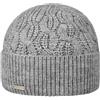 Seeberger Berretto con Risvolto Landesta Donna - Beanie Invernale da Risvolto, Fodera Autunno/Inverno Inverno - Taglia Unica Grigio