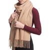 PFLife Sciarpa Donna Lana 200×70cm Tocco Cashmere Invernale Calda Morbida Oversize con Confezione Regalo Elegante Scialle