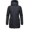 Navahoo Blizzardstorm - Cappotto corto invernale da donna, taglie XS-3XL, blu navy, L