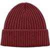 CLASSE77 - Cappello 100% Cashmere con rasatura a Coste - Prodotto Artigianale - Made in Italy