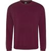 Pro RTX - Felpa Pro, fino alla taglia 7XL, bordeaux, XXXL