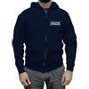 Grafiche Pilia Industria Grafica Felpa Cappuccio Zip Uomo Blu - Personalizzata Online - Crea Ora la Tua Maglia con Immagine e Testo Personalizzabile