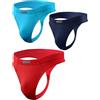 sesto senso Perizoma Uomo Micromodal 3 Pack String Tanga Sexy Ligerie L 3 Pack Mix Rosso