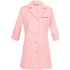 TAILOR'S Personalizzata Personalizzabile Ricamato Donna Camice da Laboratorio Bianca Abbigliamento da Lavoro e Divise Maniche 3/4