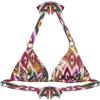 YAMAMAY - Bikini Parte Alta a Triangolo Senza Ferretto, Imbottitura Removibile, Donna, Kaya, Multicolore, Stampato