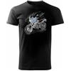 TOPSLANG Maglietta da moto con Tuareg 660 Adventure v1, Nero , L