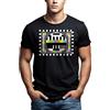 MAKAYA Maglietta Sheldon Testscreen T-Shirt Divertenti Theory Nerd Nera XXXXXL