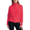 Athl Dpt. Maglia Donna in Micropile con Zip Sportiva - Felpa Giacchetto Donna con Zip in Pile Collo Alto Sci Trekking Tempo Libero attività all'aperto Lavoro (XL, Fuxia)