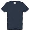 Saint Barth Mc2 Uomo T-Shirt Manica Corta GAR0002 Lyocell Blu Scuro S