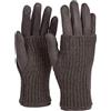 styleBREAKER Guanti da donna 3 in 1 per touchscreen con polsino in maglia rimovibile | Guanti invernali | 3 varianti d'uso | Morbidi, caldi ed elastici in molti colori, colore:Grigio