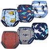 FLYISH DIRECT Mutandine Apprendimento per Bambini - Mutande Trainer Intima in Cotone Assorbente per Ragazzo 3 Anni