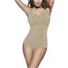 Selene 1 Pezzo Body Control Agata Senza Ferretto in Microfibra- Coppa C, Terra 3