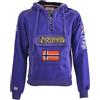 Geographical Norway Felpa Uomo GYMCLASS Viola Cappuccio