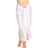 PANASIAM Sarong uni white, 190x116cm