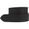 BELTINGER Cintura intercambiabile in pelle di bufalo con bottoni a pressione 4 cm | Cintura con bottoni a pressione per donna uomo 40mm | Cintura in pelle di bufalo senza fibbia