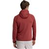 SIROKO - Giacca in Pile da Escursionismo con Cappuccio Stride Maroon