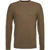 VEQUÈ Maglione Uomo Invernale Girocollo Lana Cashmere Maglioncino Slim Fit Morbido (IT, Testo, 3XL, Regular, Regular, Marrone)