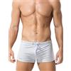 SEAUR Pantaloncini da bagno da uomo, costume da bagno per adulti, surf, boxer da bagno, piscina, spiaggia, EU XS-L=Tag.No S-XL