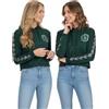 GWCC Harry Potter - Felpa con cappuccio da donna con licenza Slytherin House, con cappuccio Verde S