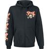 Ghost Distressed Papa Skull Uomo Felpa Jogging Nero 50% Cotone, 50% Poliestere Regular