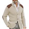 Generico Maglioni E Cardigan Da Uomo, Invernale Elegante Maglioncino Pesante Caldo Riscaldato Giubbotto Scollo a V Maglia Taglie Forti Giacca Maglione Leggera Softshell Casual Felpa Slim Cappotti Pullover Lana