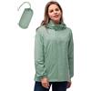 33,000ft Giacca impermeabile da donna, in softshell, traspirante, impermeabile, per le mezze stagioni, per la primavera, l'autunno, per le escursioni, il trekking, la bicicletta