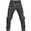 TOFOTL Sportivo Tuta Pantalone Militari da con Zip Pigiama Felpa Cargo Lunghi Pantalone Tuta Invernale Pantaloni Vita Alta Uomo Jeans Invernale Invernali Pantaloni Uomo Cargo Multicolore L