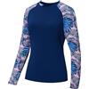 Bassdash Donna UPF 50+ UV Sun Protection T-Shirt a Manica Lunga per la Pesca e l'escursionismo