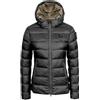Blauer Giacca Charme Piumino Donna Nylon Grigio Scuro Xs