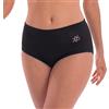 nicoit Laura Biagiotti 3 o 6 Pezzi Mutande Donna Cotone, Slip Donna Cotone Elasticizzato, Vita Bassa, Media o Alta a Scelta, Bianco o Nero, Intimo Donna Morbido e Comodo