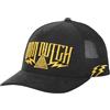 Von Dutch Cappello Uomo e Donna, Trucker Rock, Nero 03