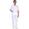 T.H. Service Divisa Sanitaria Scollo a V Senza Taglio Unisex | Medico, Infermiere, OSS