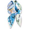 PoeticEHome Foulard in 100% Seta di Gelso Pura - Sciarpa Quadrata Donna Collo e Testa con Confezione Regalo - 68x68 cm