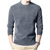Generic Maglione Girocollo Ciniglia Uomo Slim Fit Caldo Pile Pullover Felpe Regolari Maglioni Invernali Lavorati A Maglia