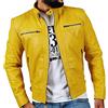 AAOutfitz Giacca in pelle - Cafe Racer Giacca in pelle Uomo