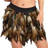 PINTUTU Gonna A Piume, da Donna, Nera, Corta, con Piume, Colore Bianco, Rosa, per Carnevale, Carnevale, Carnevale, con Piume, Sottogonna in Tuellino, Abbigliamento da Danza Gonne Donna