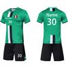 LAIFU Calcio Maglia Personalizzabile Kit Calzettoni e Ginocchiere, Unisex - Adulto e Bambino Kit Maglia