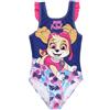 SUN CITY PAW Patrol Costume da bagno da ragazza, Skye Design, bikini, spiaggia, nuoto, protezione solare, asciugatura rapida, comodo, viola., 104